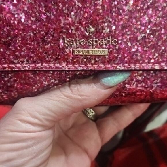Kate Spade Sparkling Fuchsia Crossbody Bags With Storybook Lining Set Of 2 - Picture 9 of 16